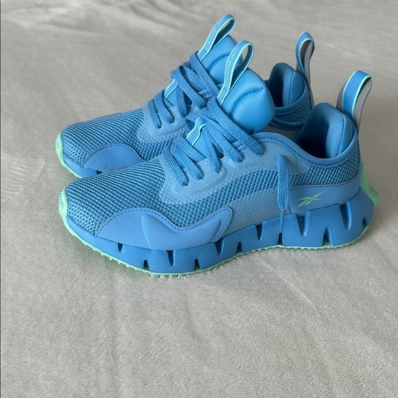 Reebok Women's Zig Dynamica G Blue & Green - Picture 3 of 7